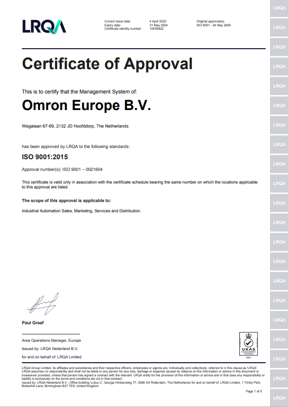 ISO 9001 Europe