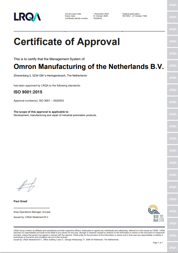 ISO 9001 Netherlands