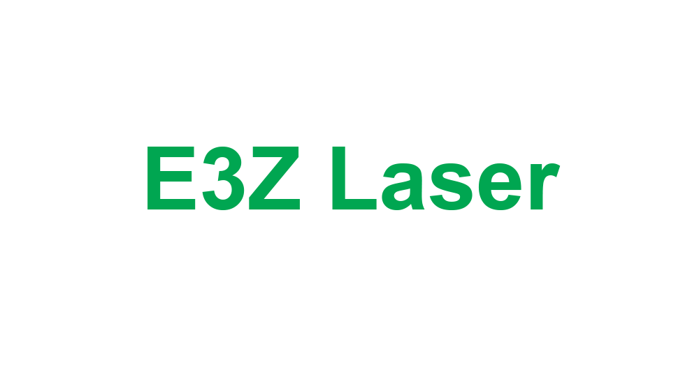 Фотоэлектрические E3Z Laser